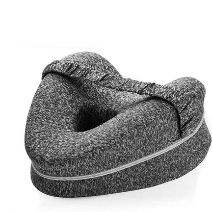 Memory Foam Leg Pillow for Side Sleeping and Travel
