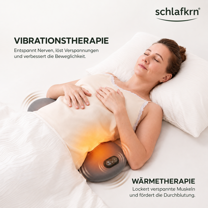 Lumbar massage pillow