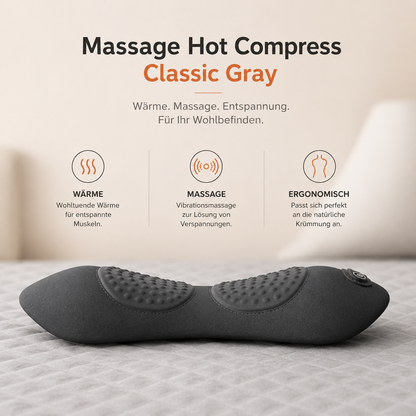 Lumbar massage pillow