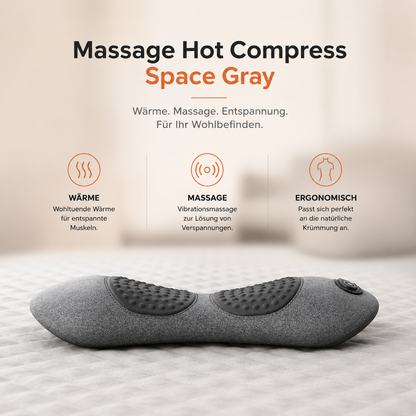 Lumbar massage pillow