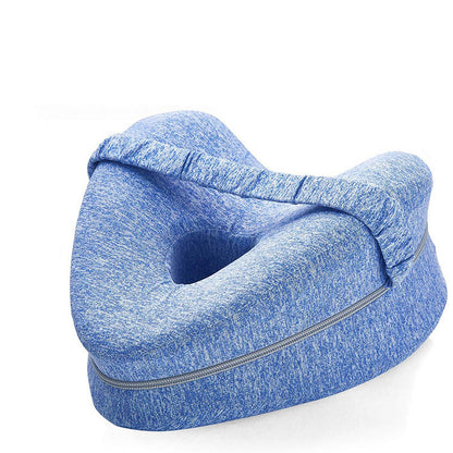 Memory Foam Leg Pillow for Side Sleeping and Travel